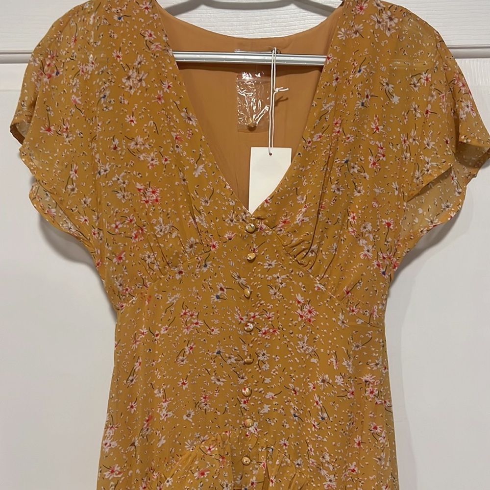 LUSH Ruffled Maxi Dress - Picture 2 of 9